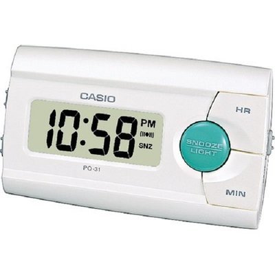 Reloj despertador Casio PQ-31-7EF Pantalla LCD Alarma