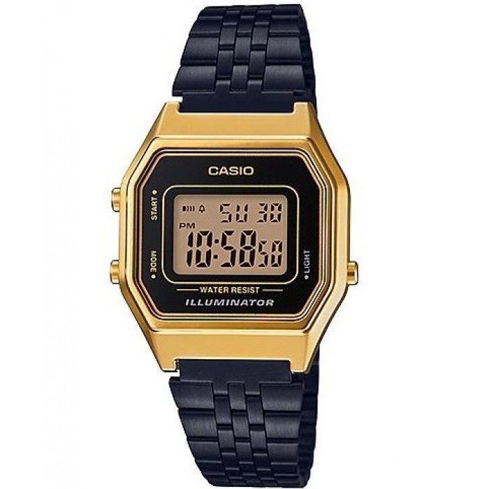 Reloj Casio Ladies LA680WEGB-1A Black Vintage Watch