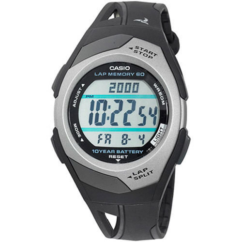 Casio STR-300C-1V memory lap 10 year battery chronometer sport unisex watch