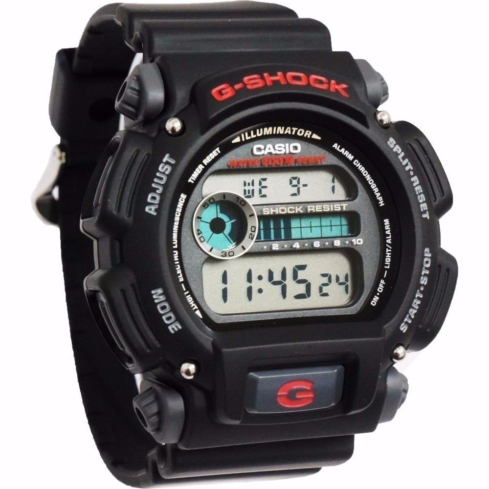 reloj hombre Casio G-SHOCK DW-9052-1V correa caucho