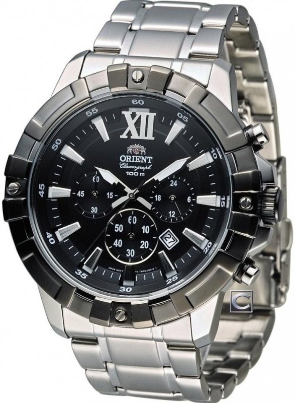 Reloj hombre Orient FTW03001B Sports Chrono acero inoxidable