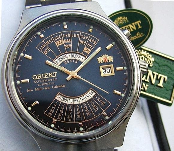 reloj hombre automático Orient Multi-year FEU00002D acero