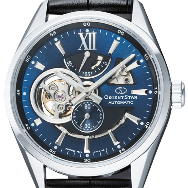 Orient Star Skeleton RE-AV0005L Orient automatic men's watch sapphire glass leather band