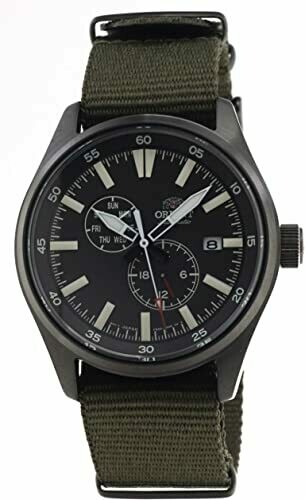 Orient Defender Men's Automatic Military Watch RA-AK0403N Hand Hacking / Self-winding fabric strap 42.4mm