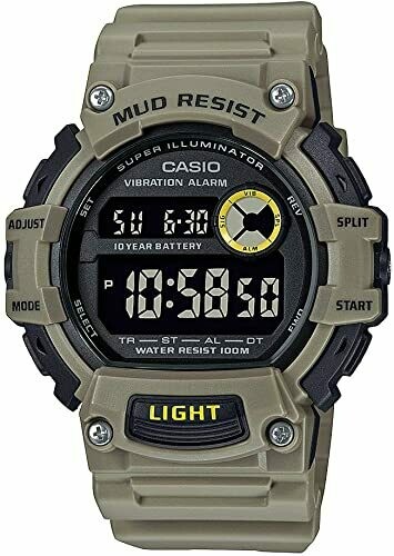 Reloj hombre deportivo Casio TRT-110H-5B Hora Dual 10 años batería correa resina