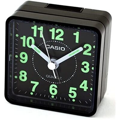 Despertador Casio TQ-140-1ef Alarm Clock color negro