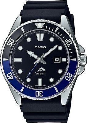 Casio Marlin MDV-106B-1A1 MARLIN DURO "the Batman" divers watch rubber band 44mm