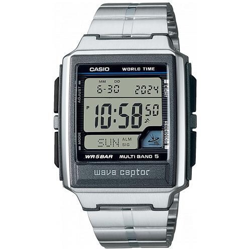 Reloj digital WV-59RD-1AEF Casio Wave Receptor correa de acero Reloj digital WV-59RD-1AEF Casio Wave Receptor correa de acero