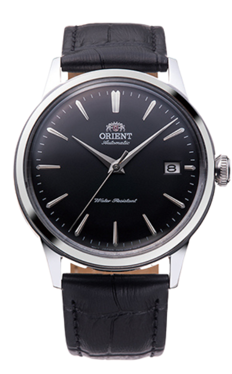 Orient Bambino RA-AC0M02B  RA-AC0M02B10B 38mm automatic men’s watch leather band