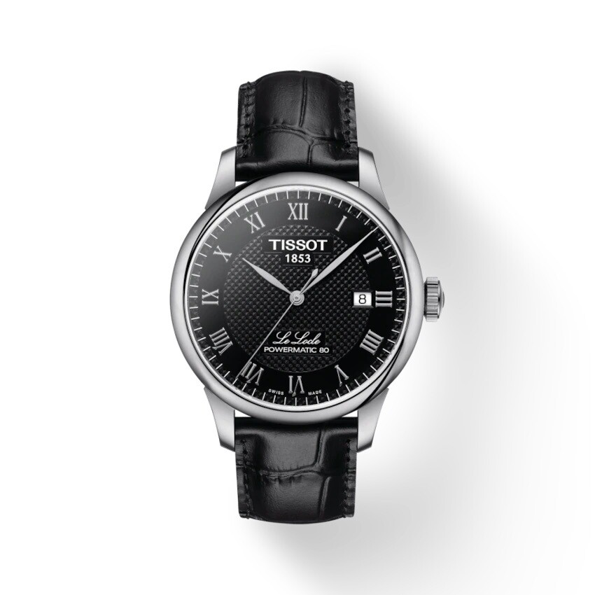 TISSOT LE LOCLE POWERMATIC 80 T006.407.16.053.00 39.3mm 80h power reserve sapphire crystal automatic men’s watch leather band
