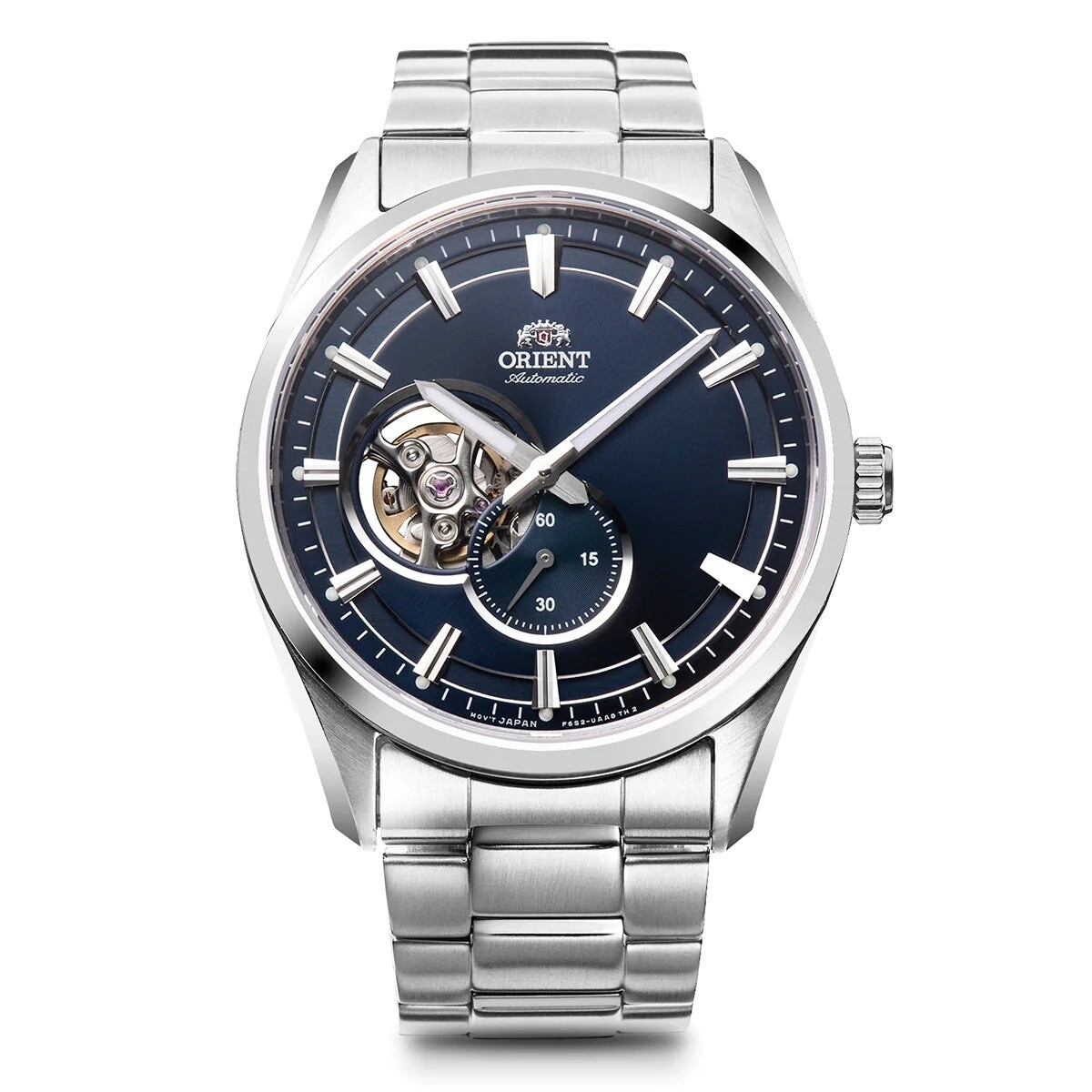 Orient RN-AR0002L JDM Semi-Skeleton 40.8mm Semi-Skeleton sapphire crystal stainless steel bracelet automatic men’s watch Japan Domestic Market