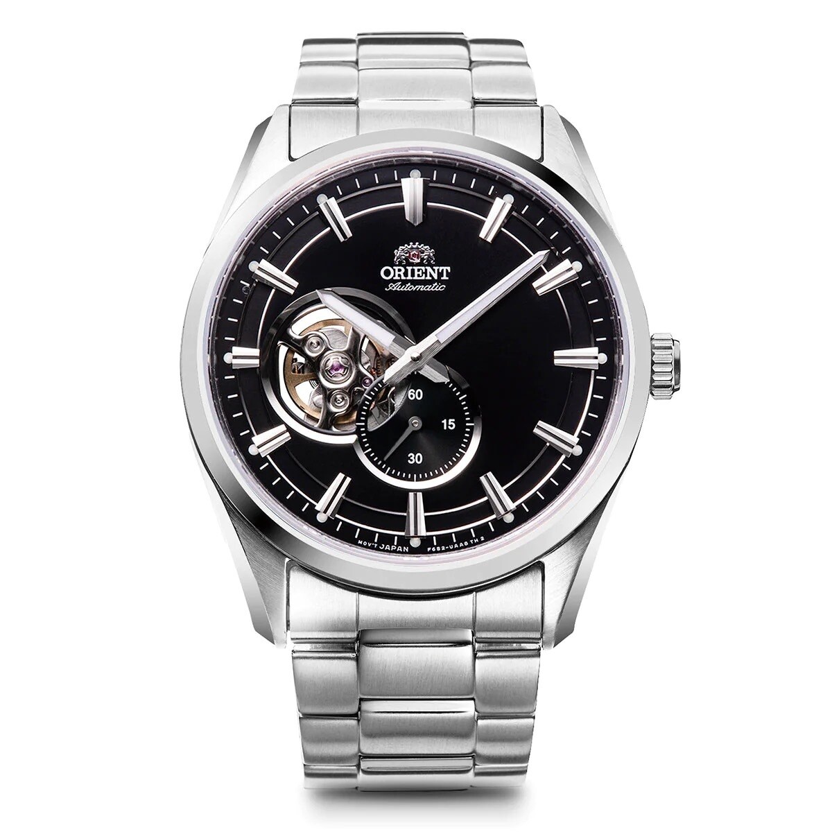 Orient Contemporary RN-AR0001B JDM 40.8mm Semi-Skeleton sapphire crystal  automatic men’s watch stainless steel bracelet Japan Domestic Market