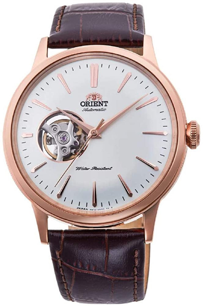 Orient Bambino Open Heart RA-AG0001S  40,5mm 30m automatic men’s watch manual winding supported