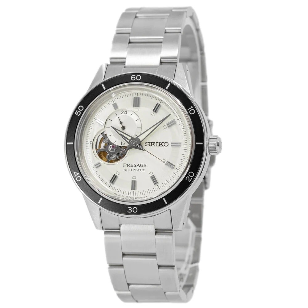Seiko Presage SSA423J1 Open Heart 40.8mm 50m WR automatic men’s watch stainless steel bracelet Japan Made