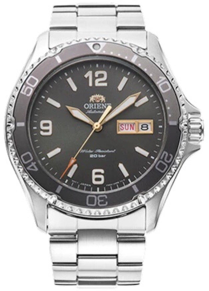 Orient Kamasu RA-AA0819N 41.8mm 200m sapphire crystal automatic divers men’s watch stainless steel bracelet