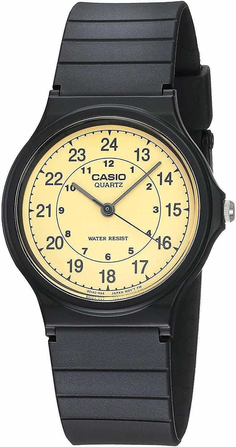 Casio MQ-24-9B Casio classic men’s watch 12/24 Time