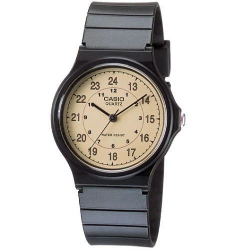 Casio The Daily Battlefield MQ-24-9B Unisex Classic Watch 38.8 × 34.9 × 7.8 mm 12/24 Time