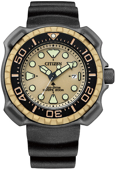 Citizen Promaster Titanium BN0226-10P JDM 47.9mm Titanium with DLC (Diamond carbon type) rubber band Eco-drive movement (solar or light powered) divers men's sport watch JDM (Japan Domestic Market)
