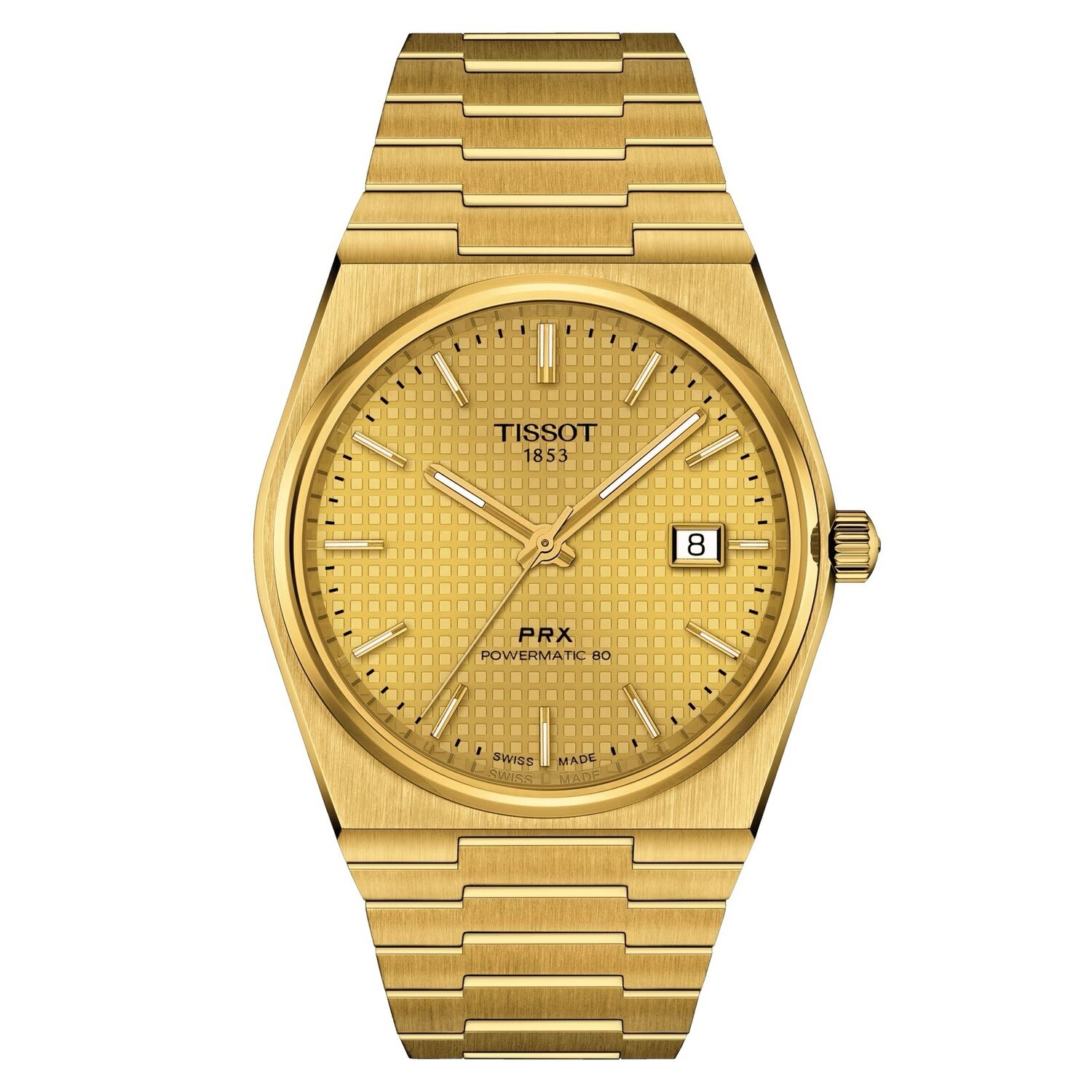 Tissot PRX POWERMATIC T137.407.33.021.00 40mm 100m WR sapphire crystal automatic watch 80h power reserve