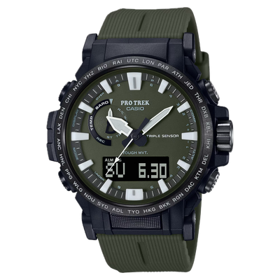 Casio Pro Trek Climber PRW-61Y-3JF JDM altimeter, barometer compass thermometer screw-down crown Cold resistance JDM (Japan Domestic Market) Made in Japan