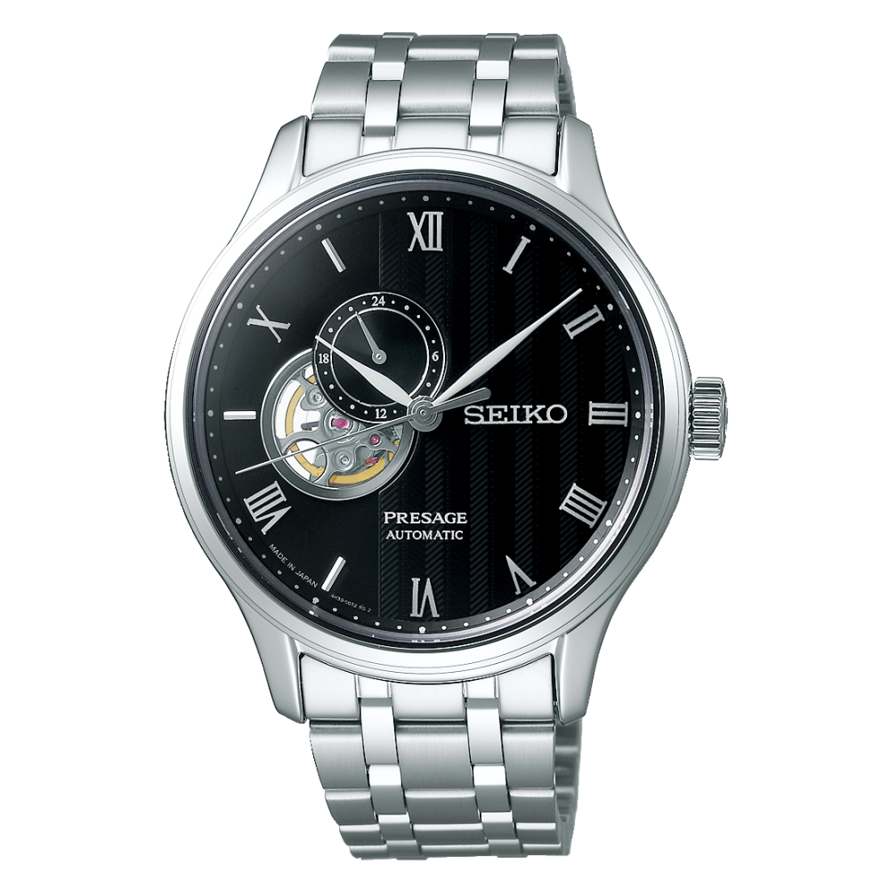 Seiko Presage Japanese Garden men's automatic watch SARY093 JDM 41.8mm 30m WR 4R39 sapphire crystal steel strap Made in Japan JDM (Japan domestic market)
