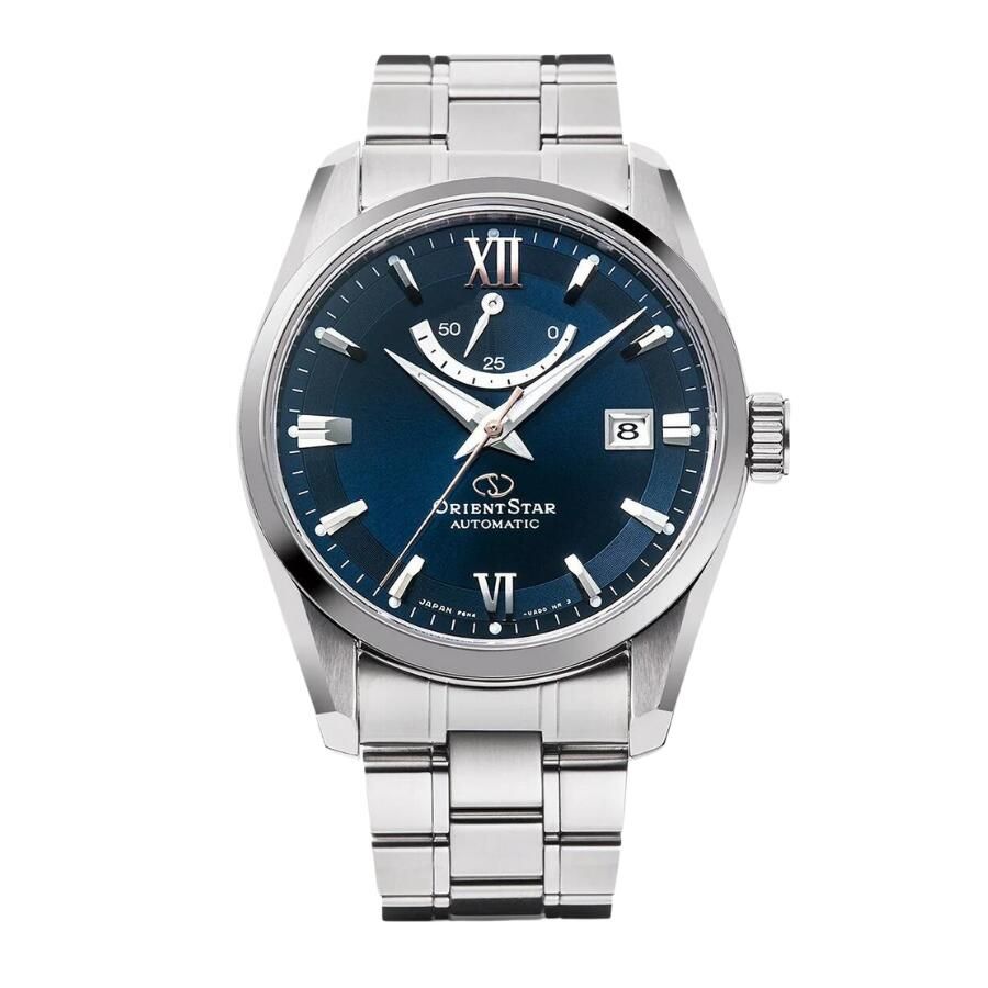 Orient Star RK-AU0005L JDM 38.5MM blue dial sapphire crystal steel band 100m WR JDM (Japan domestic market)