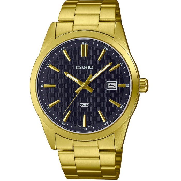 Reloj Casio Collection analógico MTP-VD03G-1A correa de acero gold