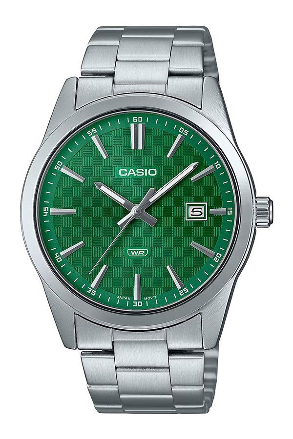 Reloj Casio Collection analógico MTP-VD03D-3A1 correa de acero inoxidable