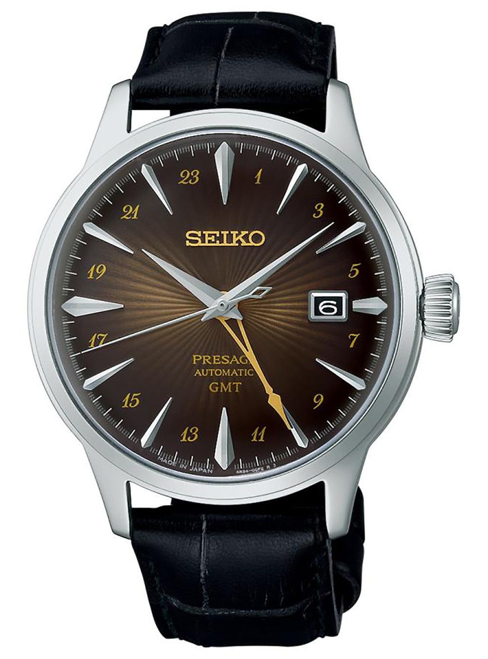 Seiko Presage Cocktail Capuccino SARY243 JDM 40.5MM 50m WR automatic men's watch steel strap JDM (Japanese domestic market)
