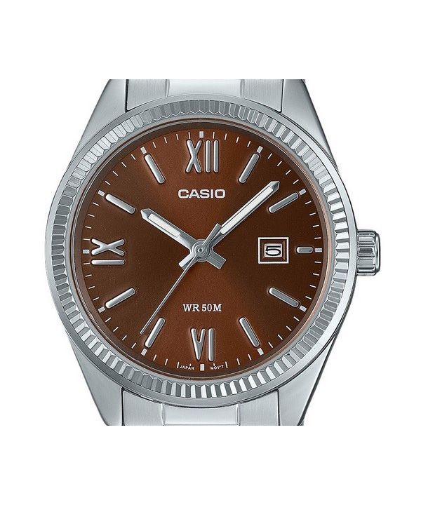 Casio LTP-1302DD-5A classic analog women's watch 32 × 21 × 7.4 mm steel band
