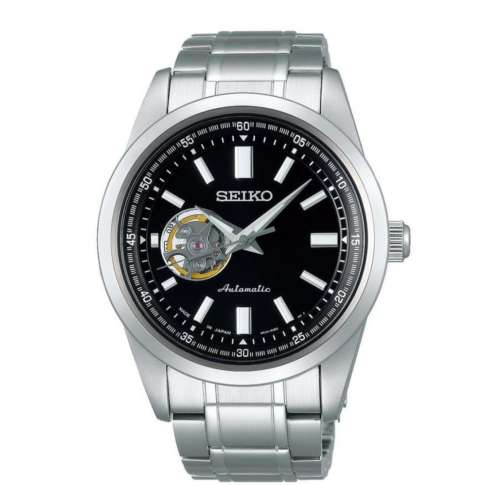 Seiko Selection SCVE053 JDM 42MM 42MM 100m WR steel bracelet Made in Japan JDM (Japan domestic market) automatic men's watch