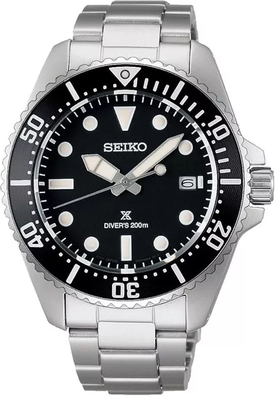 Seiko Prospex Scuba SBDJ063 JDM 41MM 200M WR sapphire crystal sapphire crystal steel strap Made in Japan JDM (Japan domestic market)