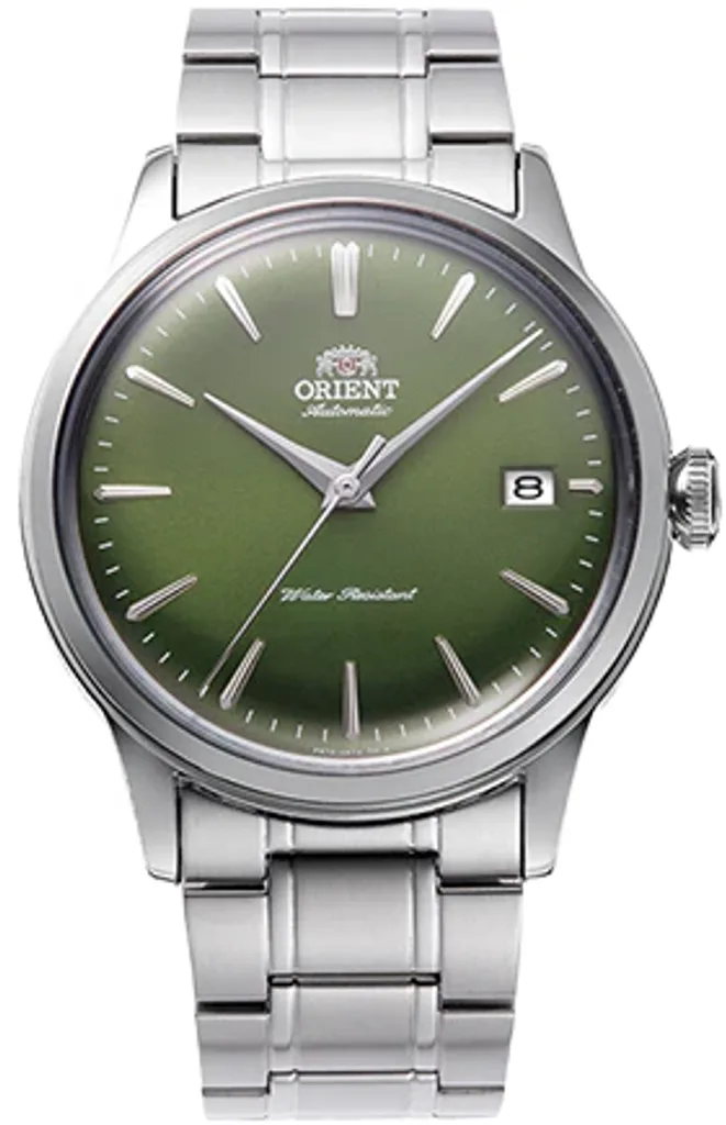 Orient Bambino Metal RA-AC0M09E 38.4mm 30m WR automatic men's watch with steel strap Hand-Hacking (supports manual winding)
