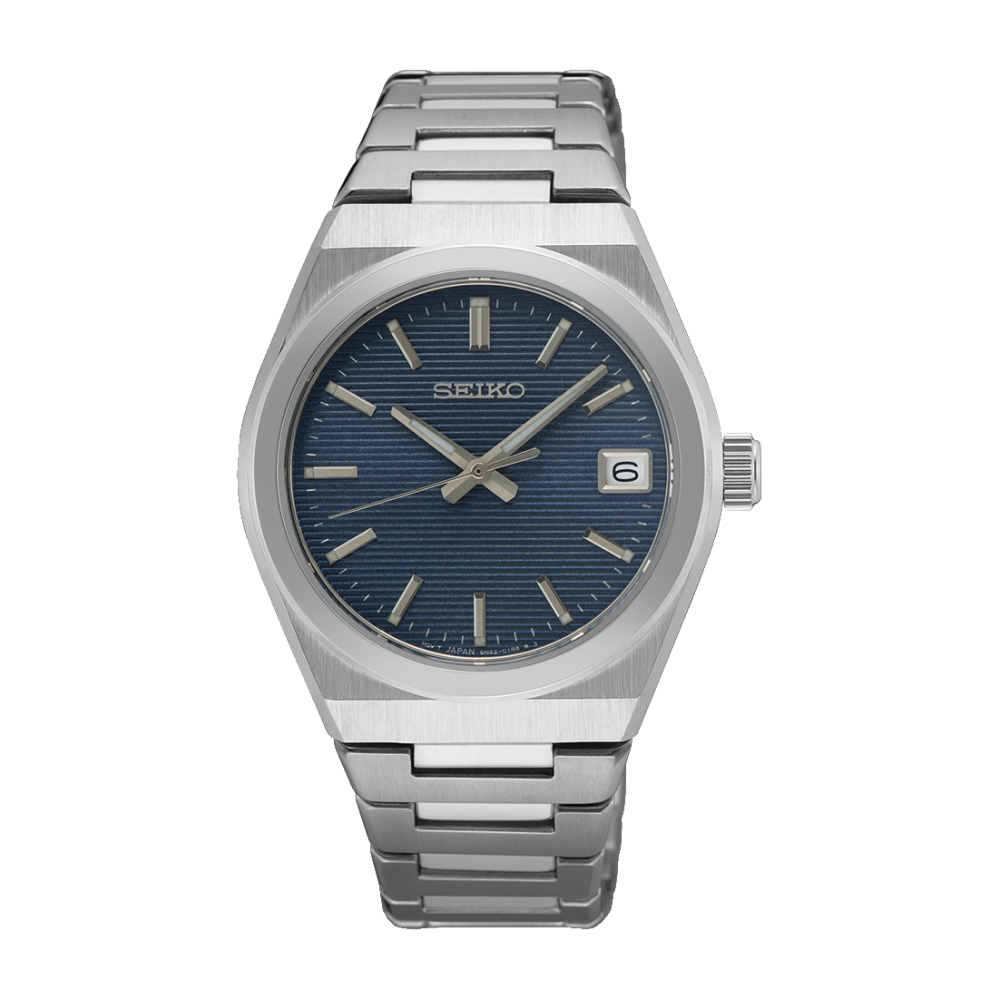 women's quartz watch Seiko Conceptual SUR575P1 34mm 100m WR sapphire crystal sapphire crystal steel strap