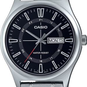 Casio MTP-V006D-1C analog watch steel strap 45.1 × 38 × 9.4 mm