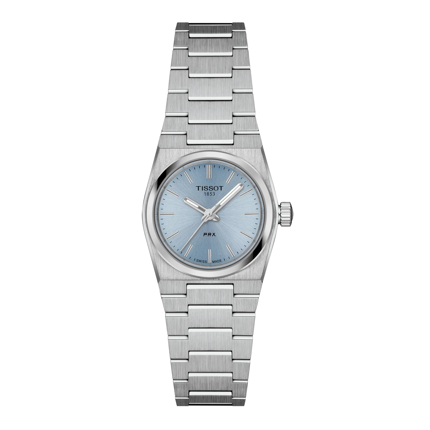 Tissot PRX T137.010.11.351.00 25mm sapphire crystal 100m WR steel strap