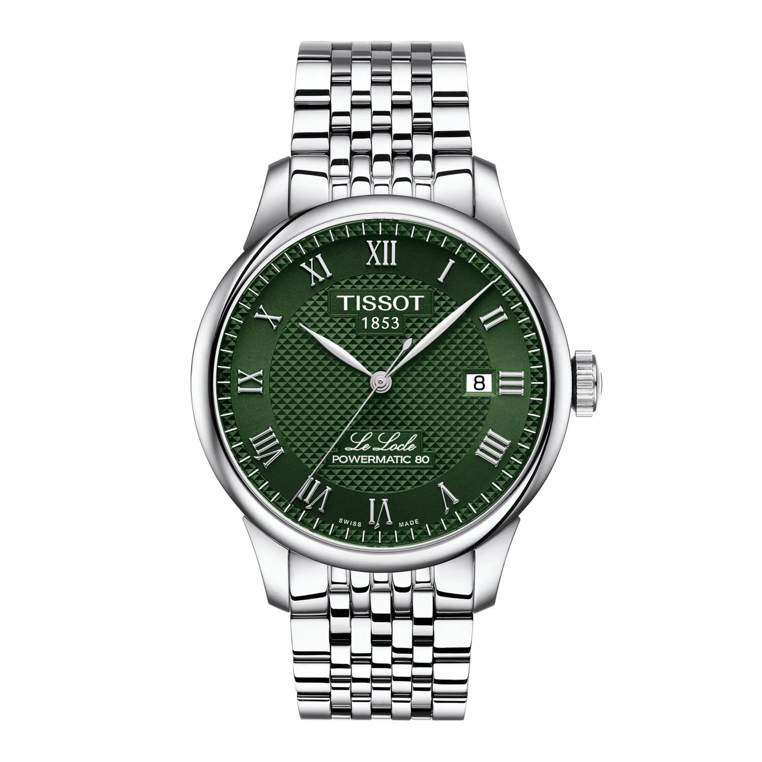 Tissot Le Locle Powermatic 80 automatic men's watch T006.407.11.093.00 39.3 mm sapphire crystal steel strap