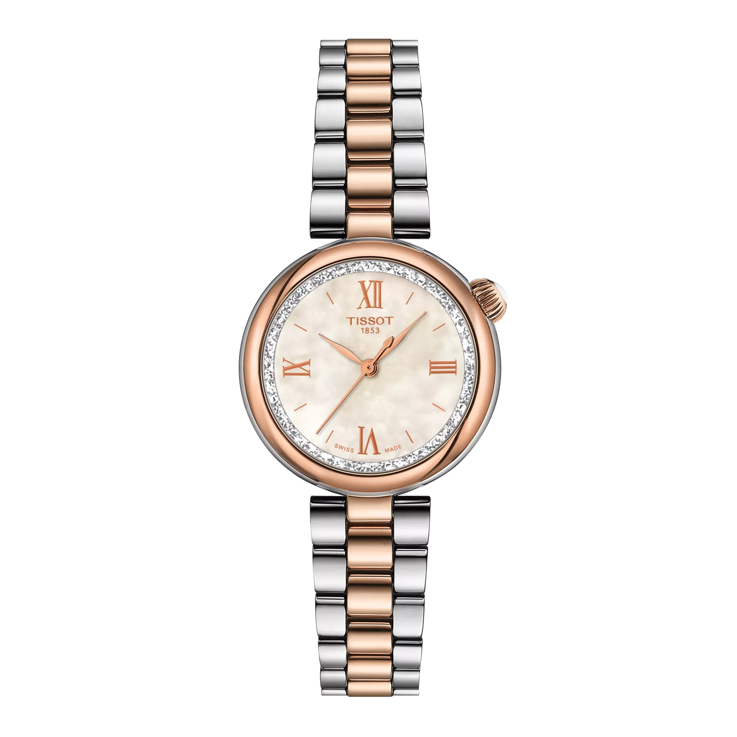 Tissot Desir T152.010.22.118.00 28mm sapphire crystal steel strap 50m WR