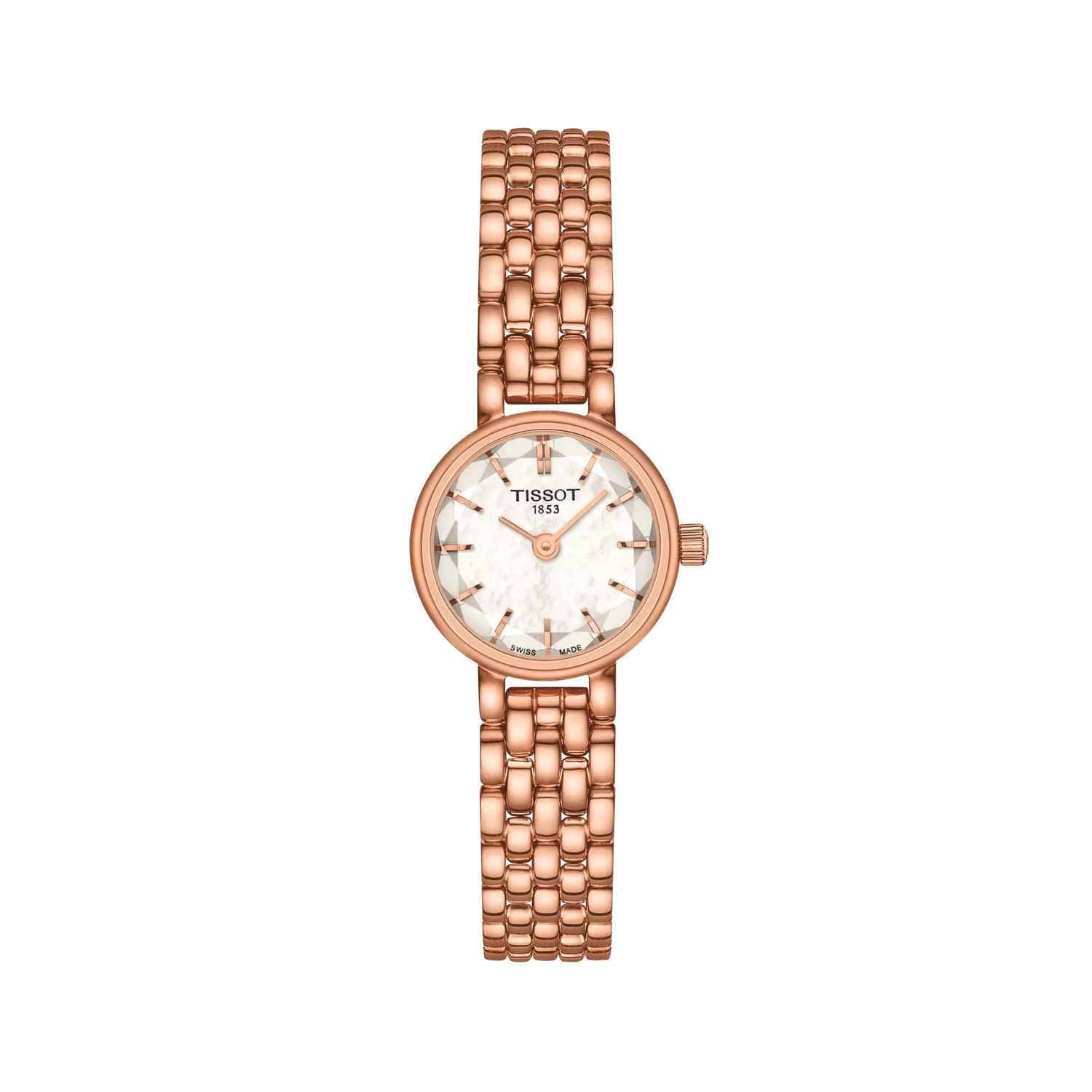Tissot Lovely Round quartz women's watch T140.009.33.111.00 19.5mm sapphire crystal 30m WR steel strap