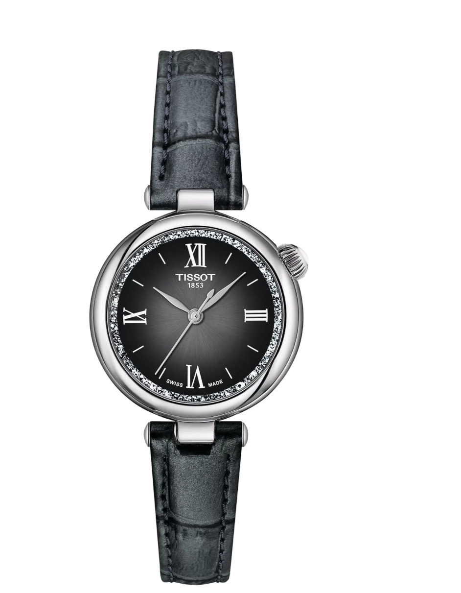 women's quartz watch Tissot Desir T152.010.16.038.00 28mm sapphire crystal leather strap 50m WR