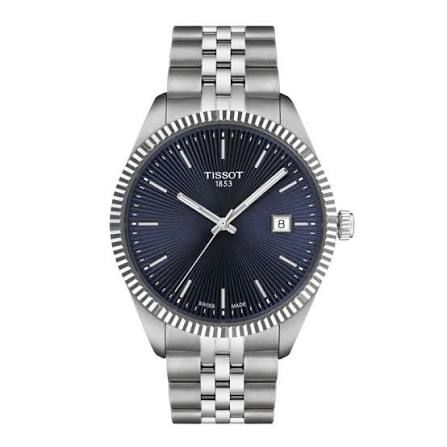 Tissot Ballade 40mm T156.410.11.041.00 quartz men's watch 40mm sapphire crystal steel strap 100m WR