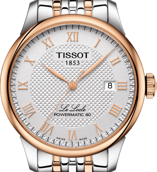 Tissot Le Locle Powermatic 80 automatic men's watch T006.407.22.033.00 39.3 mm sapphire crystal 80h power reserve steel strap