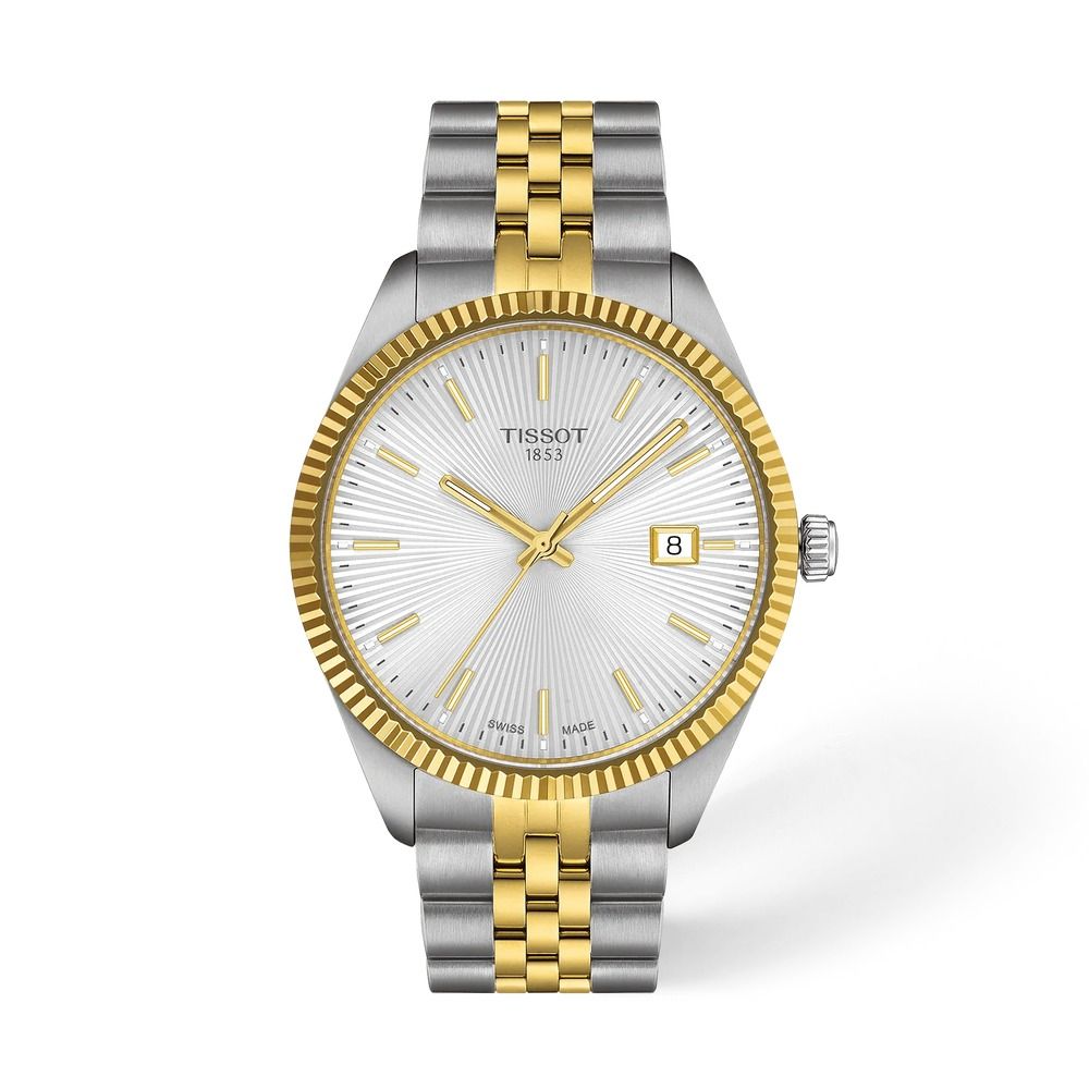 Tissot Ballade 40mm T156.410.22.031.00 quartz men's watch, sapphire crystal, 100m WR, steel strap
