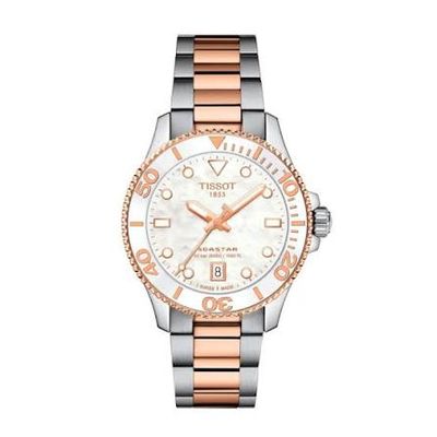 Tissot Seastar 1000 Quartz 36mm T120.210.22.111.00 unisex chronograph watch, sapphire crystal, 300m WR, steel strap