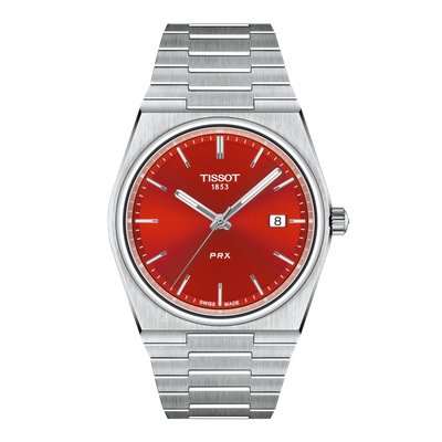 Tissot PRX Quartz Men's Watch 40mm T137.410.11.421.00 Sapphire Crystal Steel Strap 100m WR