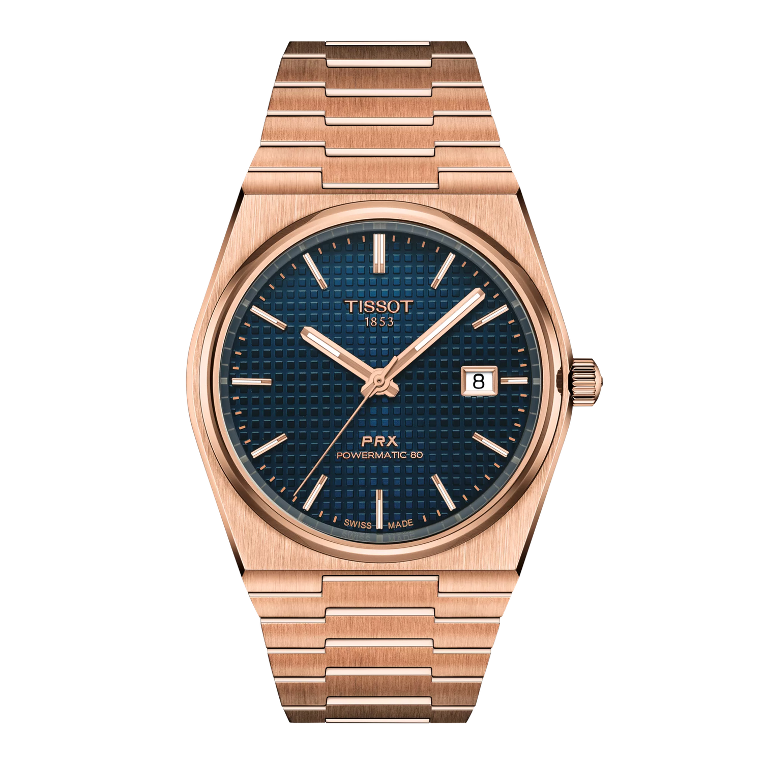 Tissot PRX Powermatic 80 40 mm automatic watch for men T137.407.33.041.00 sapphire crystal 80-hour power reserve 100 m water resistant