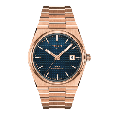 Tissot PRX Powermatic 80 40 mm automatic watch for men T137.407.33.041.00 sapphire crystal 80-hour power reserve 100 m water resistant