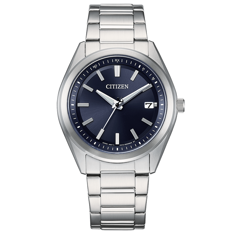 Men’s Solar Watch Citizen Collection AS1080-65L JDM 38mm – Sapphire, 50 m, Perpetual Calendar, Japan-Only Radio Control, Steel Bracelet Japan Domestic Market