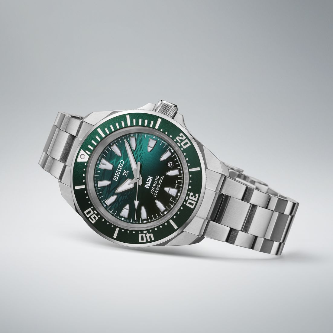 Seiko Prospex Padi Samurai SBDY135 SRPL53 JDM Special Edition 41.7mm 200m WR automatic diving watch for men with steel strap (Japanese domestic market) Made in Japan