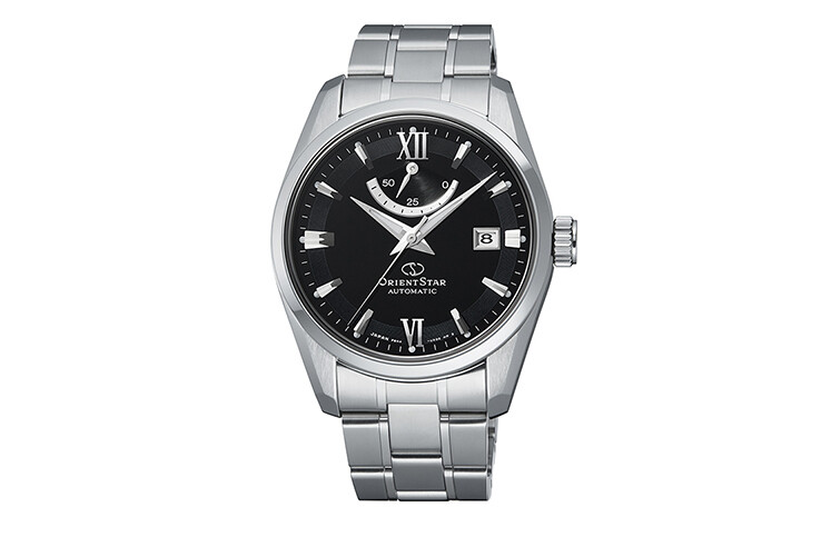 Orient Star Rk-AU0004B  Men's Automatic Watch Black Dial Sapphire Crystal Steel Strap 100m WR 50h Power Reserve Made in Japan JDM (Japanese Domestic Market)